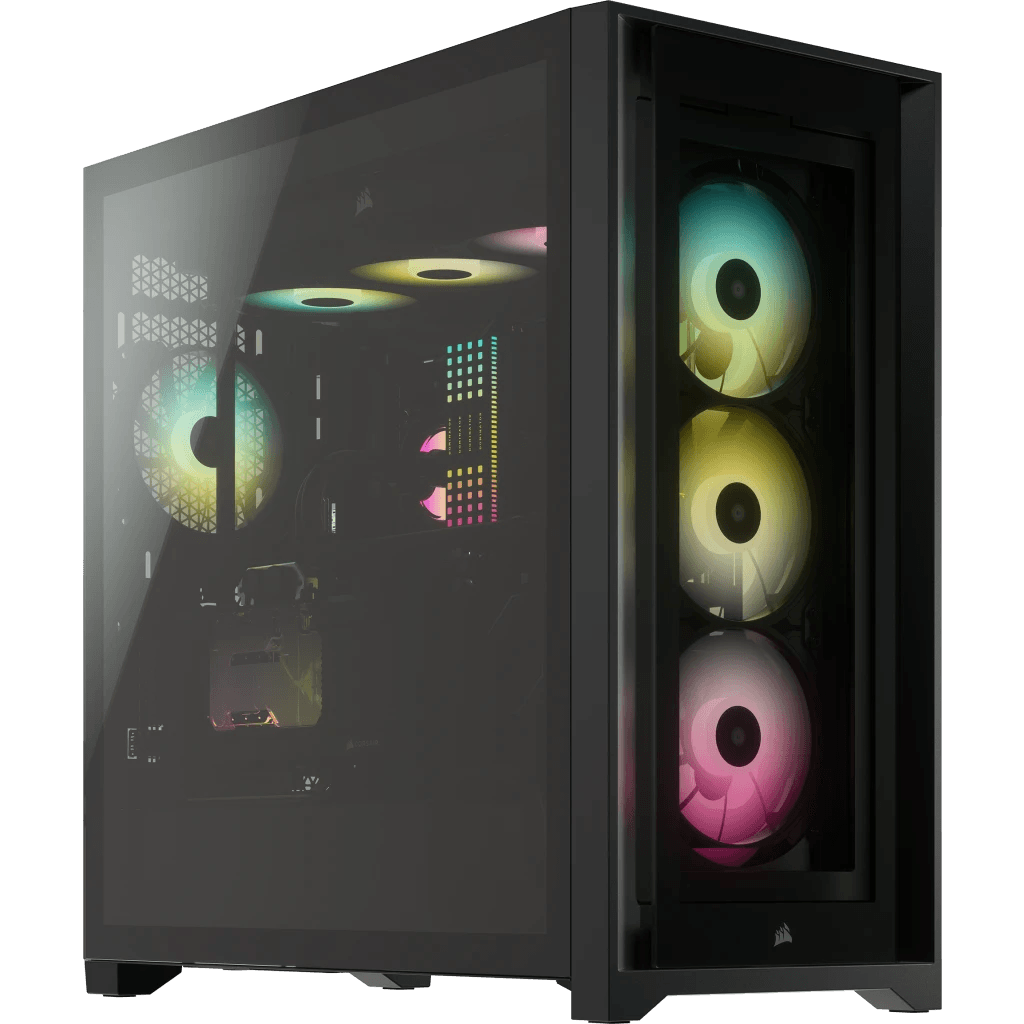 High-End Workstation - AMD Ryzen Threadripper 7960X 24 Cores & 48 Threads, NVIDIA RTX 4090 24GB, 384GB DDR5 RAM 5600MHz, 2TB SSD Gen 4, 1200W 80 PLUS Gold PSU, 360MM Liquid Cooler, Wi-Fi 7+ BT image