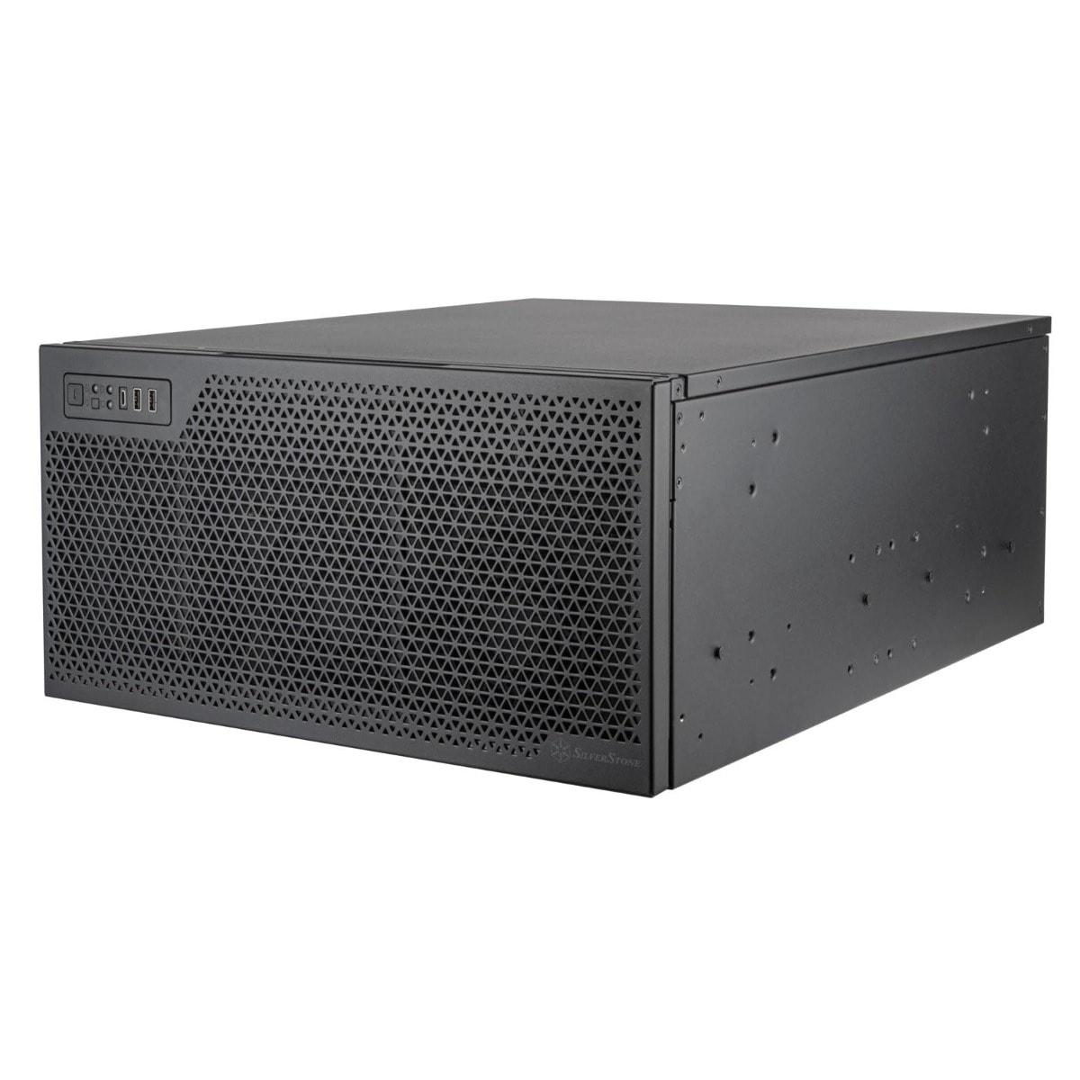 SilverStone Technology RM52 5U Rackmount Server Chassis with Dual 360mm Liquid Cooling Capability | SST-RM52 RACK MOUNT COMPUTER CASE image