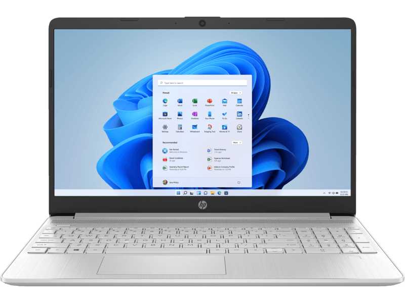 HP 15S FQ5040NE Intel Core i7-1255U Processor, 16GB RAM, 512GB SSD, 15.6 FHD Display, Windows 11 Home, Silver Color, 1 Year Warranty | 6H5P9EA#ABV image