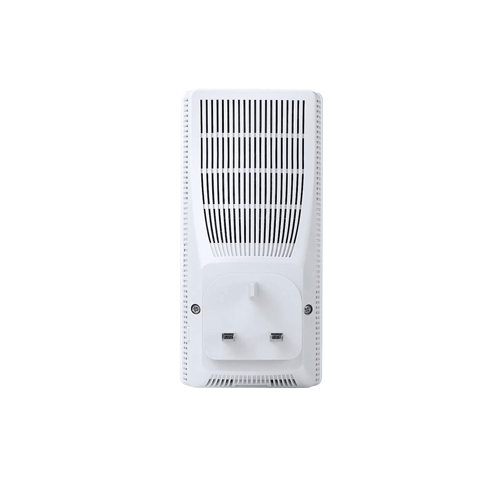ASUS RP-AX58 AX3000 Dual-band WiFi 6 Range Extender/ AiMesh Extender, for Seamless Mesh Wi-Fi, Up to 3000 Mbps Wi-Fi Speed, 1x RJ45 LAN Port, UK Plug, White | 90IG07C0-MU0C10 image