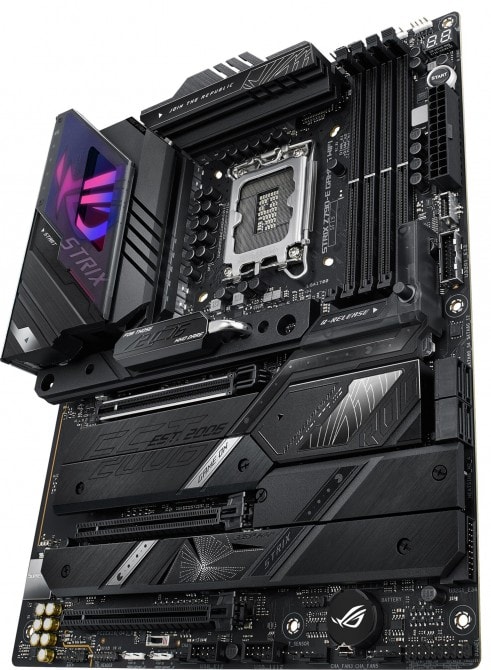Asus Rog Strix Z790-E Gaming Wifi ATX DDR5 Motherboard, LGA 1700 Socket, Z790 Chipset, 2.5G LAN, Wifi 6E, Max 128GB Memory, 4x SATA 6Gb/s, 5x M.2 Slot, PCIe 5.0, Armoury Crate | 90MB1CL0-M0EAY0 image
