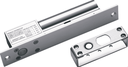 Hikvision DS-K4T108 Value Series Bolt Electric Lock, Suitable for wooden door, glass door, metal door image