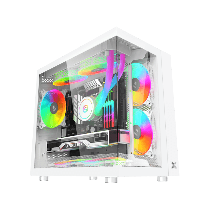 NANOTECH Sky Walker Gaming PC (Core I7-14700F, 32 GB RAM, RTX 4070 12GB GPU) image