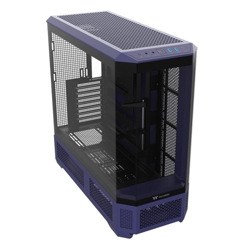 ThermaltakeView 600 TG Future Dusk Full Tower E-ATX case, up to ten 120/140mm fans & 360mm/420mm radiators, built-in GPU bracket, Compatible Hidden-connector Motherboards | CA-11H-00FNWN-00 image