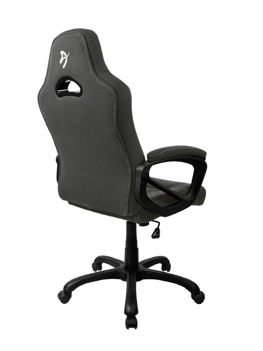 Arozzi Enzo Woven Fabric Ergonomic Computer Gaming/Office Chair with Swivel, Tilt, Rocker, and Adjustable Height, Black Grey | ENZO-WF-BKGY image