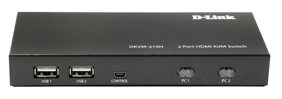 D-Link DKVM-210H 2-Port KVM Switch with HDMI and USB ports image