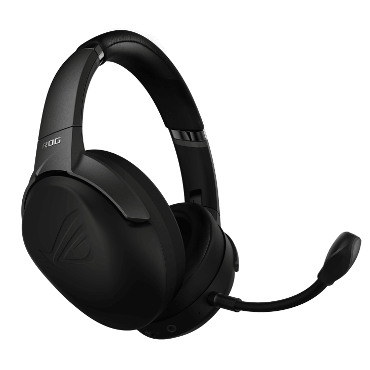 Asus ROG Strix Go 2.4 Wireless Gaming Headset, 40mm Driver, AI Noise Cancelling Microphone, Foldable - Black | 90YH01X1-B3UA00 image
