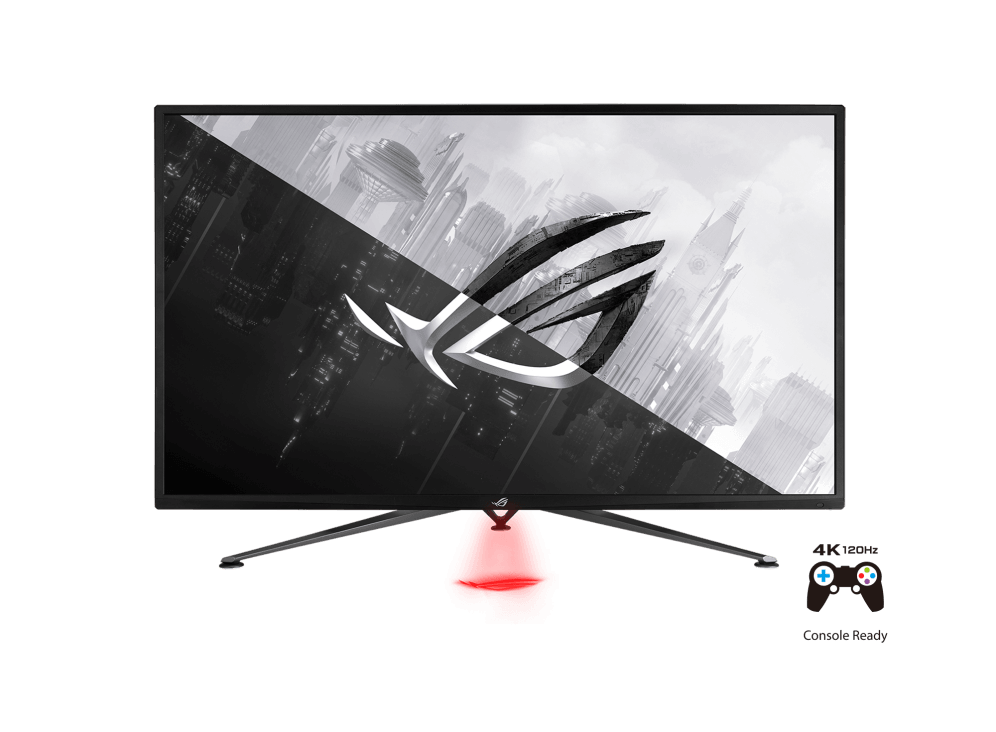 ASUS ROG Strix XG43UQ HDMI 2.1 Gaming Monitor ??? 43INCH  4K UHD (3840 x 2160), 144 Hz, 1ms MPRT, HDMI?? 2.1, AMD FreeSync??? Premium Pro technology, DSC, ELMB Sync, DisplayHDR??? 1000, DCI-P3 90%, Remote Control image
