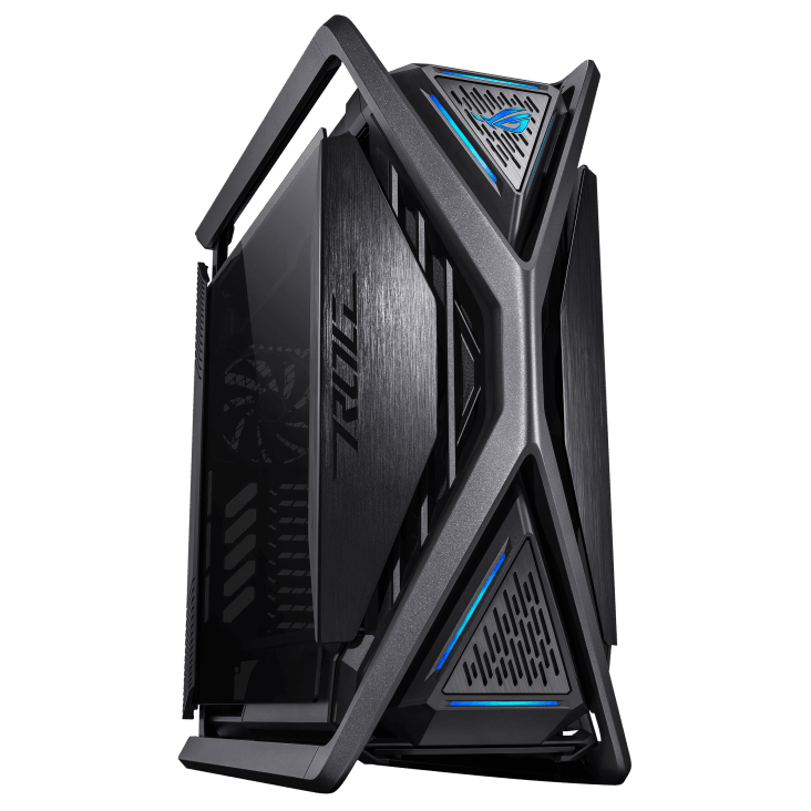 High-End Workstation - AMD Ryzen Threadripper 7960X 24 Cores & 48 Threads, NVIDIA RTX 4090 24GB, 384GB DDR5 RAM 5600MHz, 4TB SSD Gen 4, 1200W 80 PLUS PLATINUM PSU, 360MM Liquid Cooler, Wi-Fi 7+ BT ASUS POWERED image