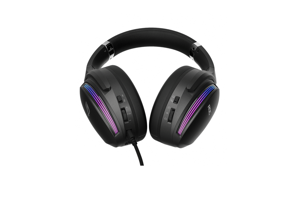 Asus ROG Fusion II 500 Gaming Headset - AI Beamforming Mic, Noise-canceling AI Mic, 7.1 Surround Sound, Hi-Res ESS 9280 Quad DAC, Game Chat, 3.5mm, USB-C image