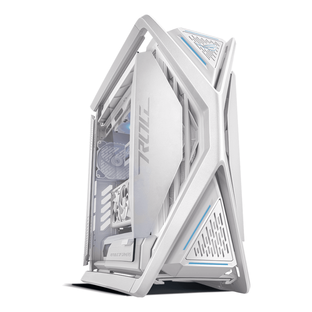 Frostbite White 4090 Gaming PC Powered By ASUS, Intel i9-14900KS, STRIX 4090 24GB BTF Edition, 64GB (2x32GB) 6400MTs, 6TB NVMe M.2 SSD 1600W, 360 ARGB CPU Liquid AIO Cooler image