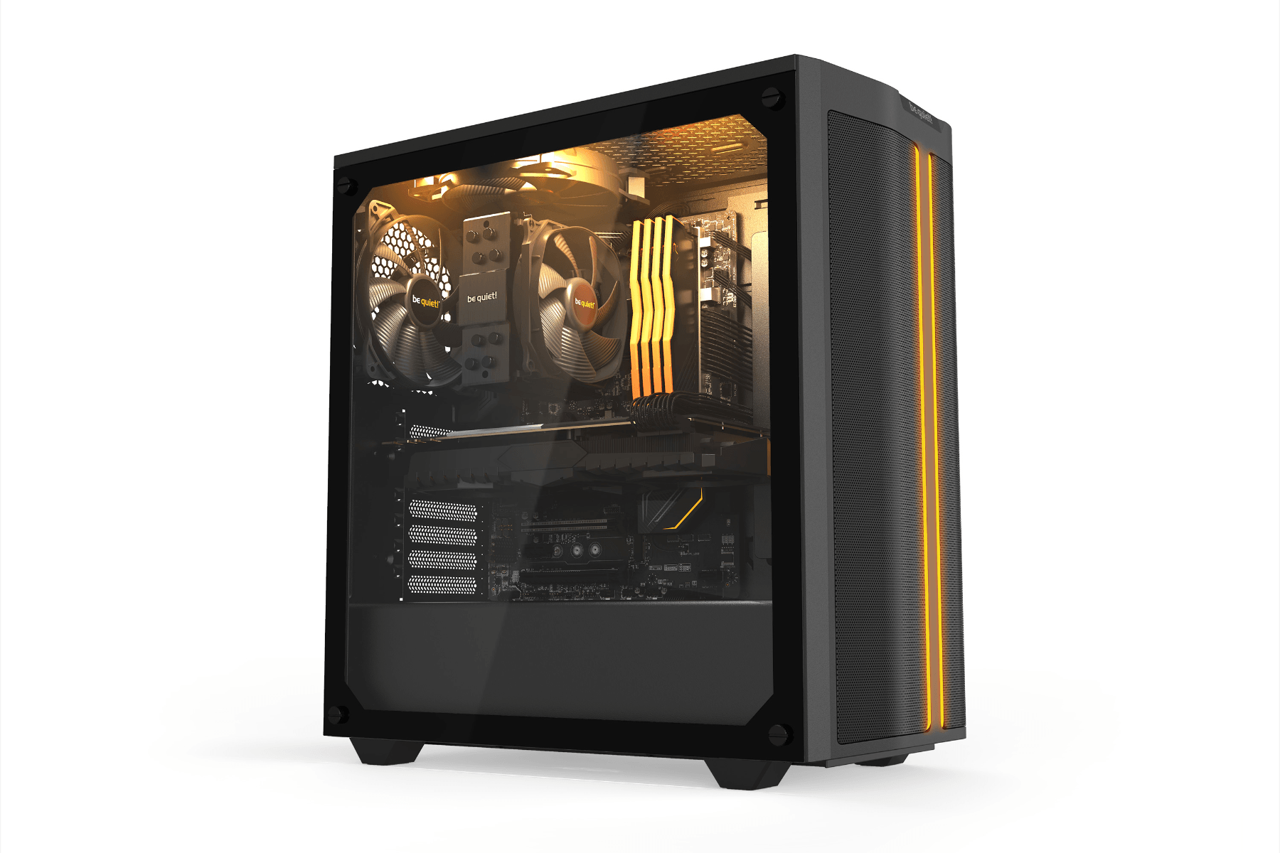 GRAPHIC DESIGN PC - Intel Core Ultra 9 285K 24 Cores 24 Threads, NVIDIA QUADRO A4000 16GB, 64GB DDR5 RAM 6000MHz, 4TB SSD Gen 4, 1000W PSU 80 PLUS Gold, 360mm Liquid Cooler,??Wi-Fi??+??BT image