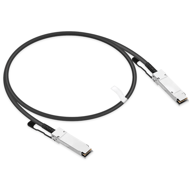 ASUS QSFP QUAD 400G Pluggable GX10 Cable, 0.4m Length, Stacking & AI/Supercomputer, High-Speed Data Center Interconnect | 90MA0000-P01000 image