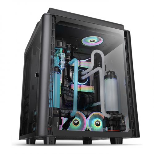 THERMALTAKE  LEVEL 20HT SNOW EDITION   FULL TOWER GAMING CASE   CA-1P6-00F6WN-00 4713227522939 image