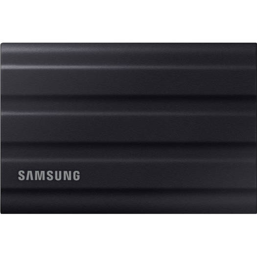 Samsung T7 Shield 1TB Portable External SSD, USB 3.2 Gen2 Interface (10 Gbps), Read/Write Speeds Up to 1050/1000 MB/s, AES 256-bit Encryption, Rugged, IP65 Dust & Water Resistant, Black | MU-PE1T0S/WW image
