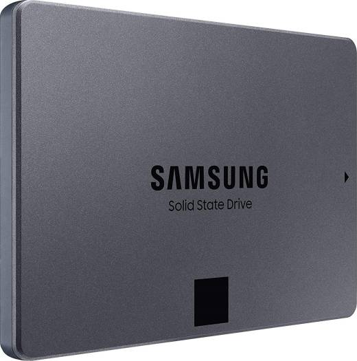 SAMSUNG 870 QVO Series 2TB SATA 2.5" Internal SSD, Up to 560 MB/s Read & 530 MB/s Write Speeds, AES 256-bit Full Disk Encryption, V-NAND 4bit MLC, 1.5 M MTBF, S.M.A.R.T Supported | MZ-77Q2T0BW image