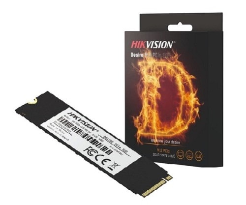 Hikvision Desire M.2 PCIe SSD 1024GB, 2500 MB/s Reading Speed, 1000MB/s Write Speed, 3D NAND Technology, Anti-shock and anti-drop, PCI-Express 3.0 | HS-SSD-DESIRE(P) 1024G image