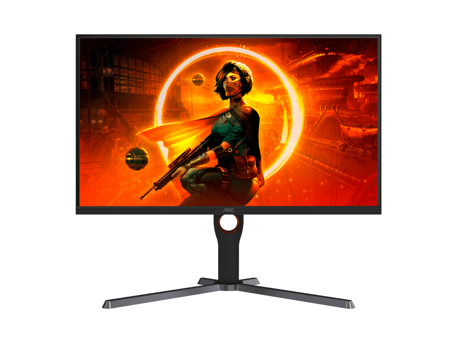 AOC Q27G3ZE Gaming Monitor, 27" QHD IPS Display, Up to 240Hz Refresh Rate, 0.5 (MPRT) Response Time, AMD FreeSync Premium Technology, 1.07b Color Display, Black | Q27G3ZE/89 image