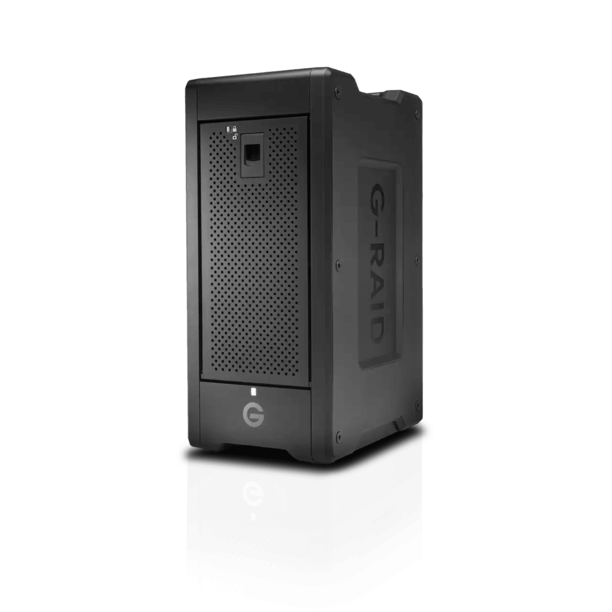 SanDisk Professional 144TB G-RAID Shuttle 8 8-Bay RAID Array, SATA III 3.5" Drive Bays, Read Speeds Up To 1690 MB/S, Write Speeds Up To 1490 MB/S, 2x TB3/USB 3.2 Gen 2, Black | SDPH48H-144T-MBAAB image