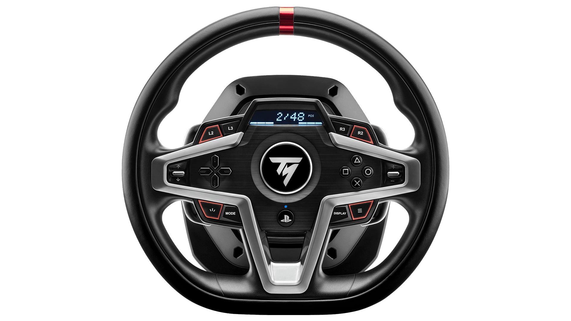 Thrustmaster T248 Simulated Racing Wheel, T3PM Magnetic Pedal Set, officially licensed for PlayStation 5 & PlayStation 4, PC, H.E.A.R.T Magnetic Technology image