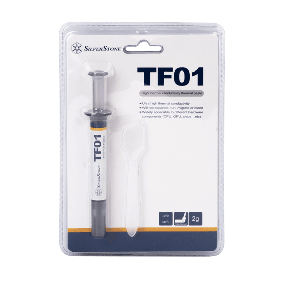 Silverstone TF01 High thermal conductivity Thermal Paste, Ultra high thermal conductivity image