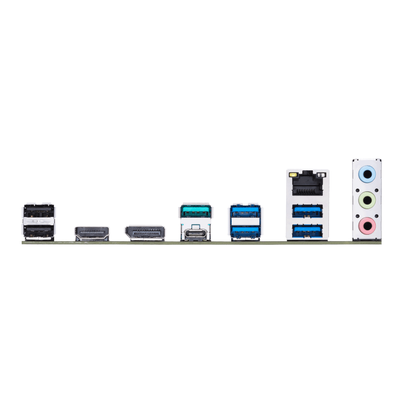 ASUS Prime Z790M-PLUS D4, an Intel Z790 LGA 1700 mATX motherboard with PCIe?? 5.0, three M.2 slots, 10+1 DrMOS, DDR4, Intel?? 1 Gb LAN, HDMI??, DP, USB 3.2 Gen 2x2 Type-C??, front USB 3.2 Gen 1 Type-C??, Thunderbolt??? (USB4??) support, Aura Sync| 90MB1D2 image