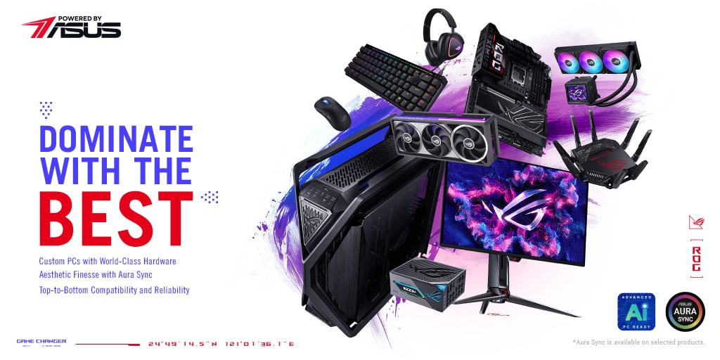 Powered by ASUS Banner