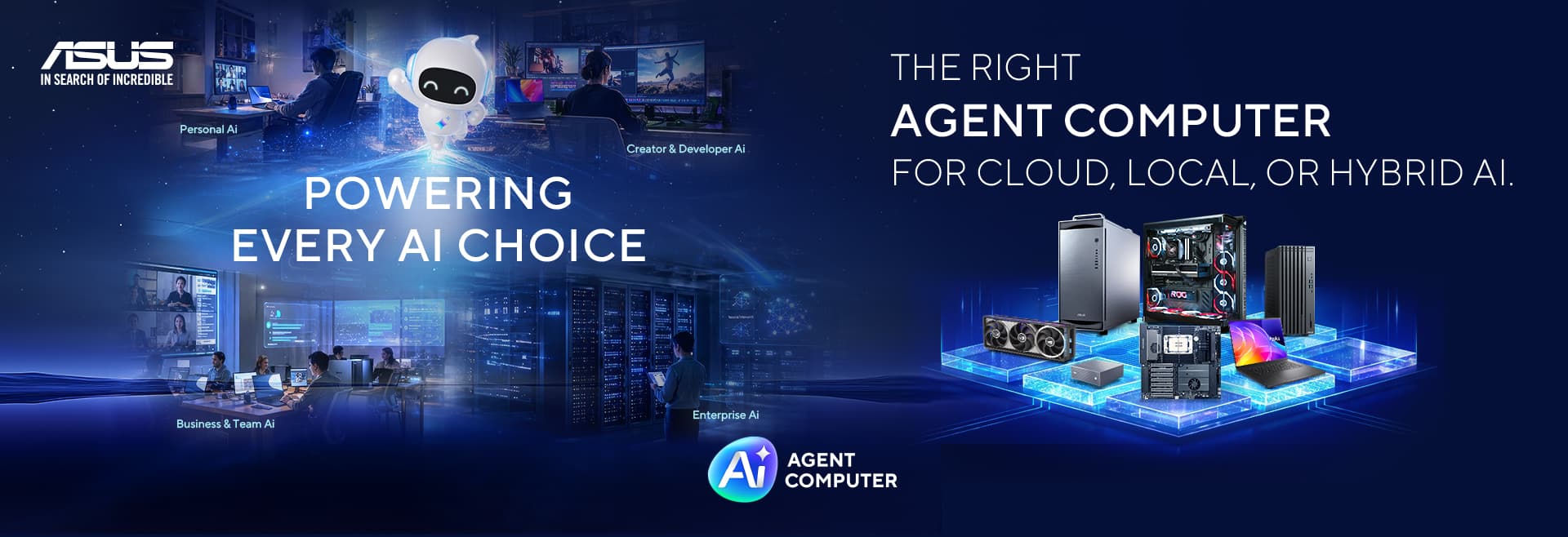 ASUS Agent Computer Powering Every AI Choice - ASUS Agent Computer