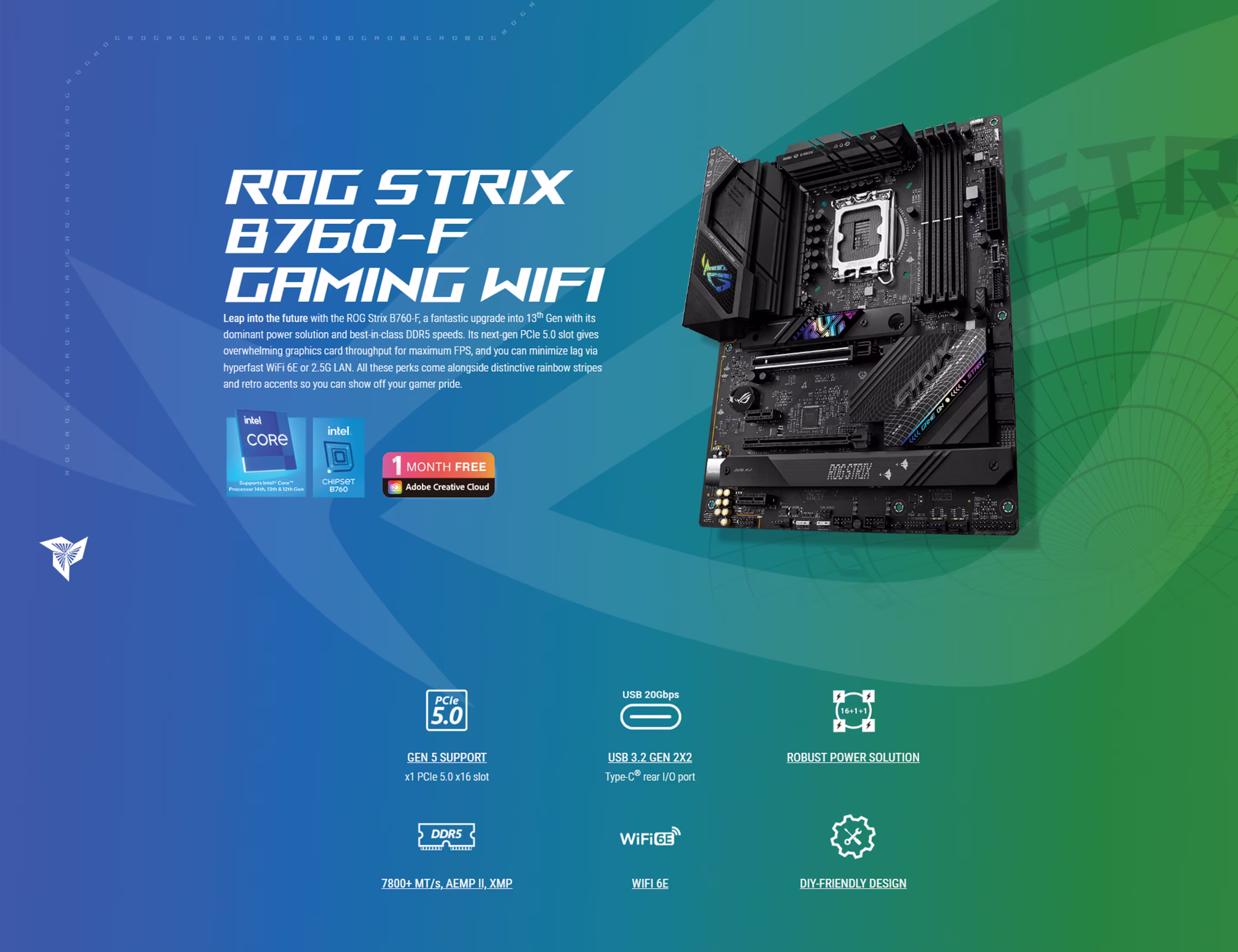 Asus ROG Strix B760-F GAMING WiFi
