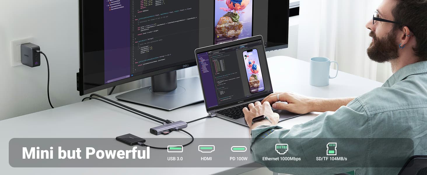 UGREEN 7-in-1 USB-C Hub