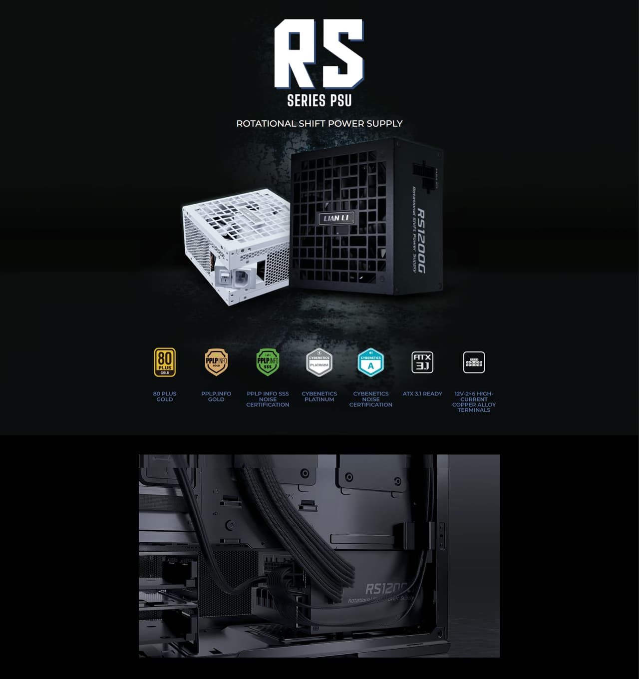 Lian Li RS1200G 1200W overview image