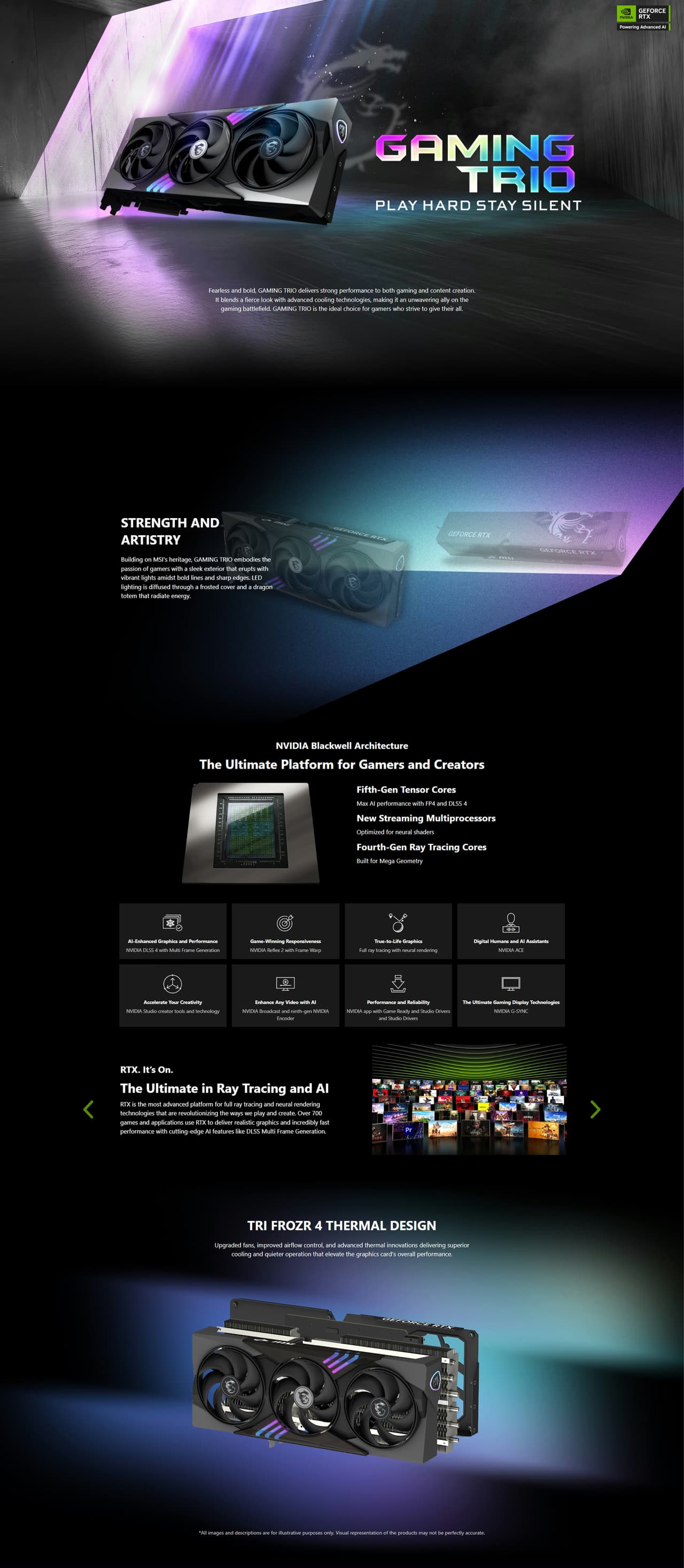 MSI NVIDIA GeForce RTX 5080 16G GAMING TRIO OC Graphic Card