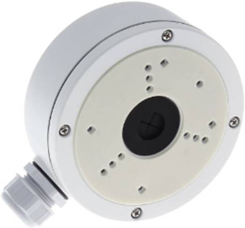 HIKVISION Hikvision Outdoor Security Camera Wall Socket, Digital Technology, Outdoor Placement Supporte, Aluminium Alloy Material, White | DS-1280ZJ-XS BRACKET - product view 3 of 4