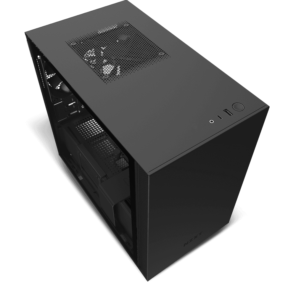 NZXT NZXT H210 Mini-ITX PC Gaming Case ??? Matte Black | CA-H210B-B1 - product view 2 of 4