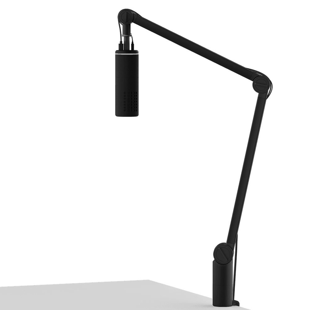 NZXT NZXT Boom Arm Low Noise Microphone, Thread US Standard 5/8", Discreetly Store USB & XLR Cables, Smooth and Silent, Cable Channel Covers, Black | AP-BOOMA-B1 - product view 2 of 6
