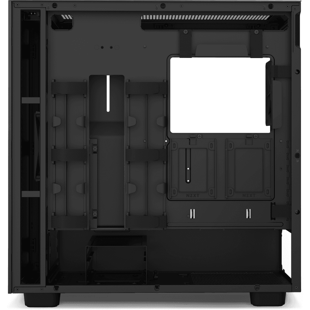 NZXT NZXT H7 V1 ATX Mid Tower Gaming Case - Black | CM-H71BB-01 - product view 3 of 6