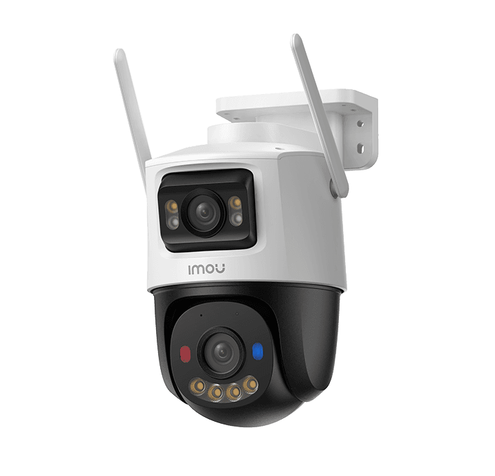 Imou Dual Lenses 3+3MP Camera, Smart Full-color Night Vision, Red -blue warning light, Wide View Dual Lens, Dual-channel Human & Vehicle Detection IPC-S7XEP-6M0WED – Buy Online