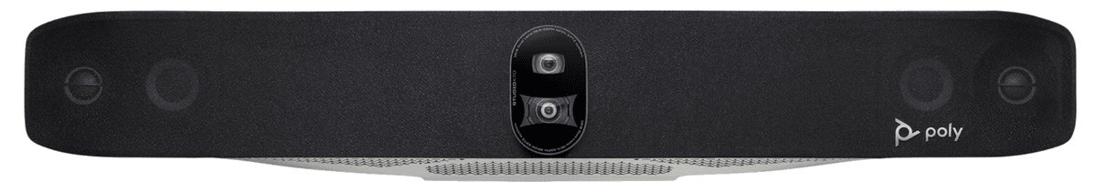 HP Poly - Studio X70 Video Bar + TC8 Touch Controller (Plantronics + Polycom) - Premium 4K Audio & Video Conferencing for Large Conference Rooms - Camera, Speakers, Mics - Works with Teams, Zoom & More | 8L531AA#ABB – Buy Online