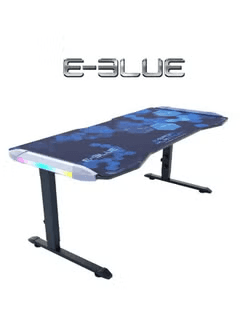 E-BLUE EGT574-S 1.13m SMART RGB & HEIGHT ADJUSTABLE & GLOWING GAMING DESK - product view 2 of 6