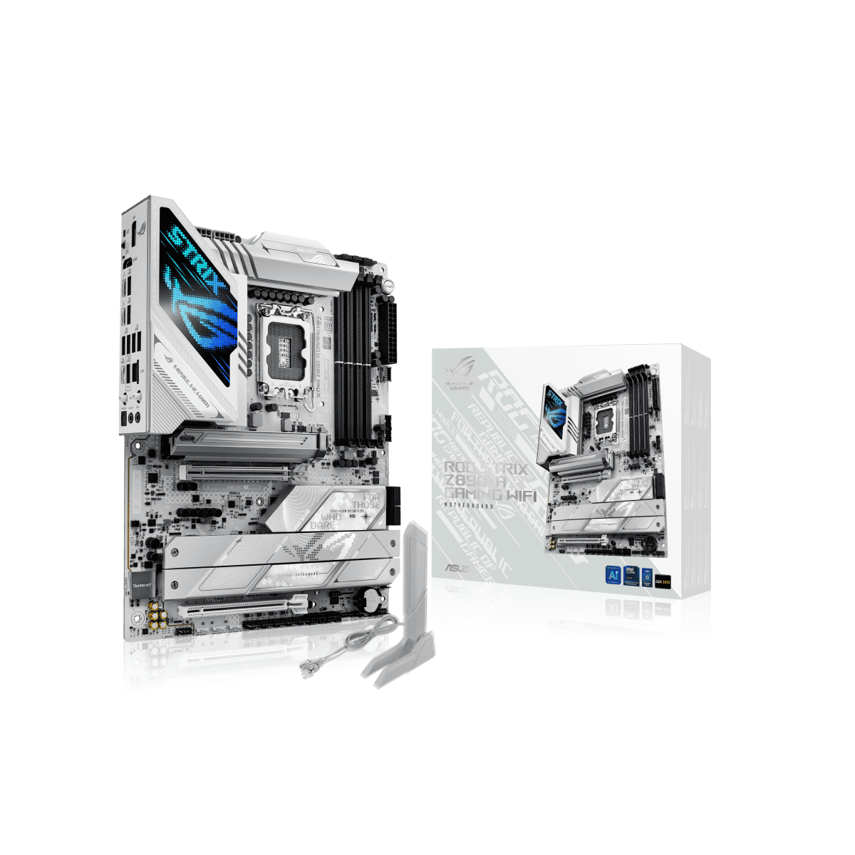 Asus Intel Core Ultra 9 285K Processor X ASUS ROG STRIX Z890-A GAMING WIFI Motherboard | Ultra Series Combo - product view 2 of 3