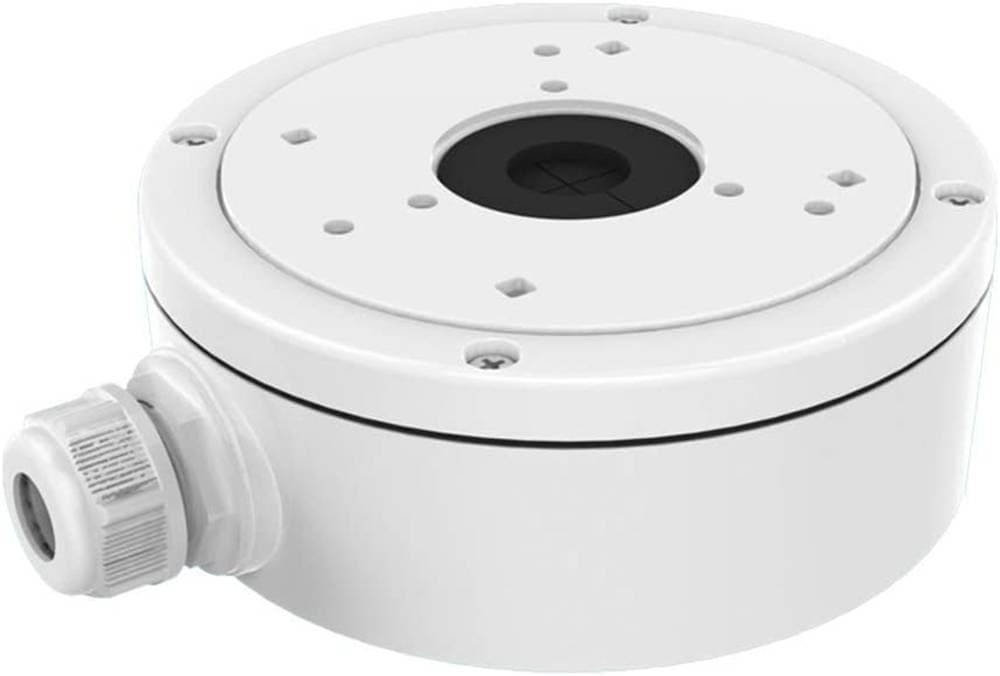 HIKVISION Hikvision Outdoor Security Camera Wall Socket, Digital Technology, Outdoor Placement Supporte, Aluminium Alloy Material, White | DS-1280ZJ-XS BRACKET - product view 2 of 4