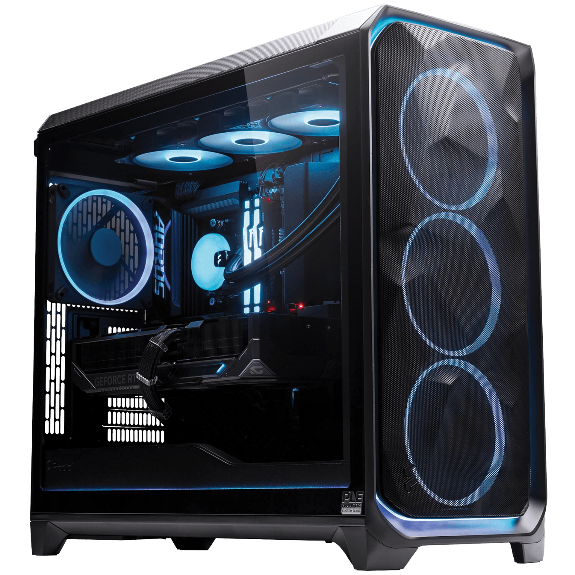 AMD Ryzen 7 9850X3D RTX 5090 OC Ultimate Gaming PC, 64GB DDR5, 2TB Gen4 SSD, X870E WiFi 7, Fractal Meshify 3 XL RGB, Lumen S36 V2 Liquid Cooling – Buy Online