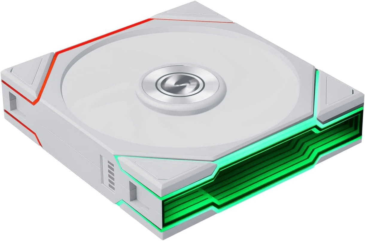 AN LI UNI FAN TL FLEX 120 ARGB 120mm Single Gaming Case Fan, Daisy-Chain, Infinity Mirror, White | 2TL1F1W.00 – Buy Online