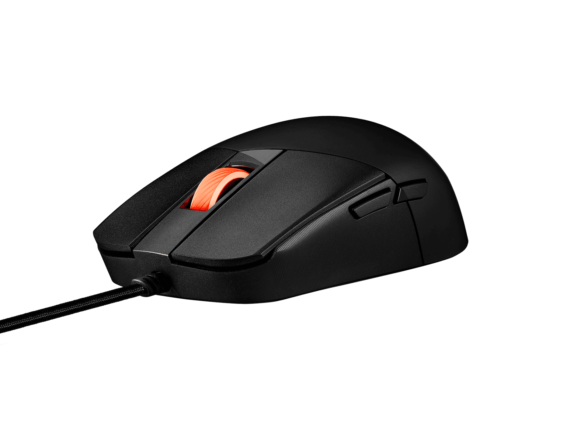 Asus ASUS ROG Strix Impact III P518 Wired Gaming Mouse, USB 2.0, Lightweight Ambidextrous Design, High-Precision Optical Sensor, ROG Push-Fit Switch Sockets, Black – 90MP0300-BMUA00 - product view 2 of 4