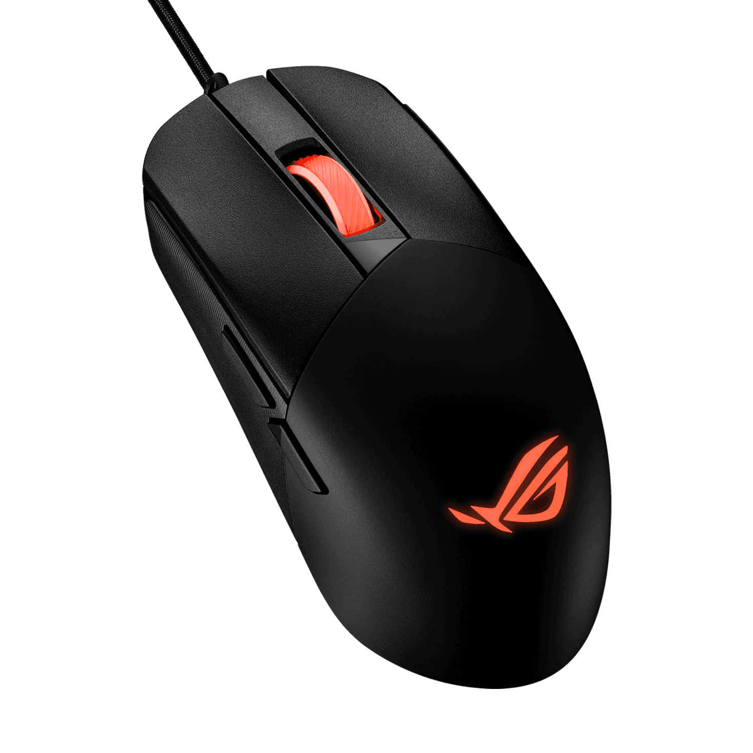 Asus ASUS ROG Strix Impact III P518 Wired Gaming Mouse, USB 2.0, Lightweight Ambidextrous Design, High-Precision Optical Sensor, ROG Push-Fit Switch Sockets, Black – 90MP0300-BMUA00 - product view 3 of 4