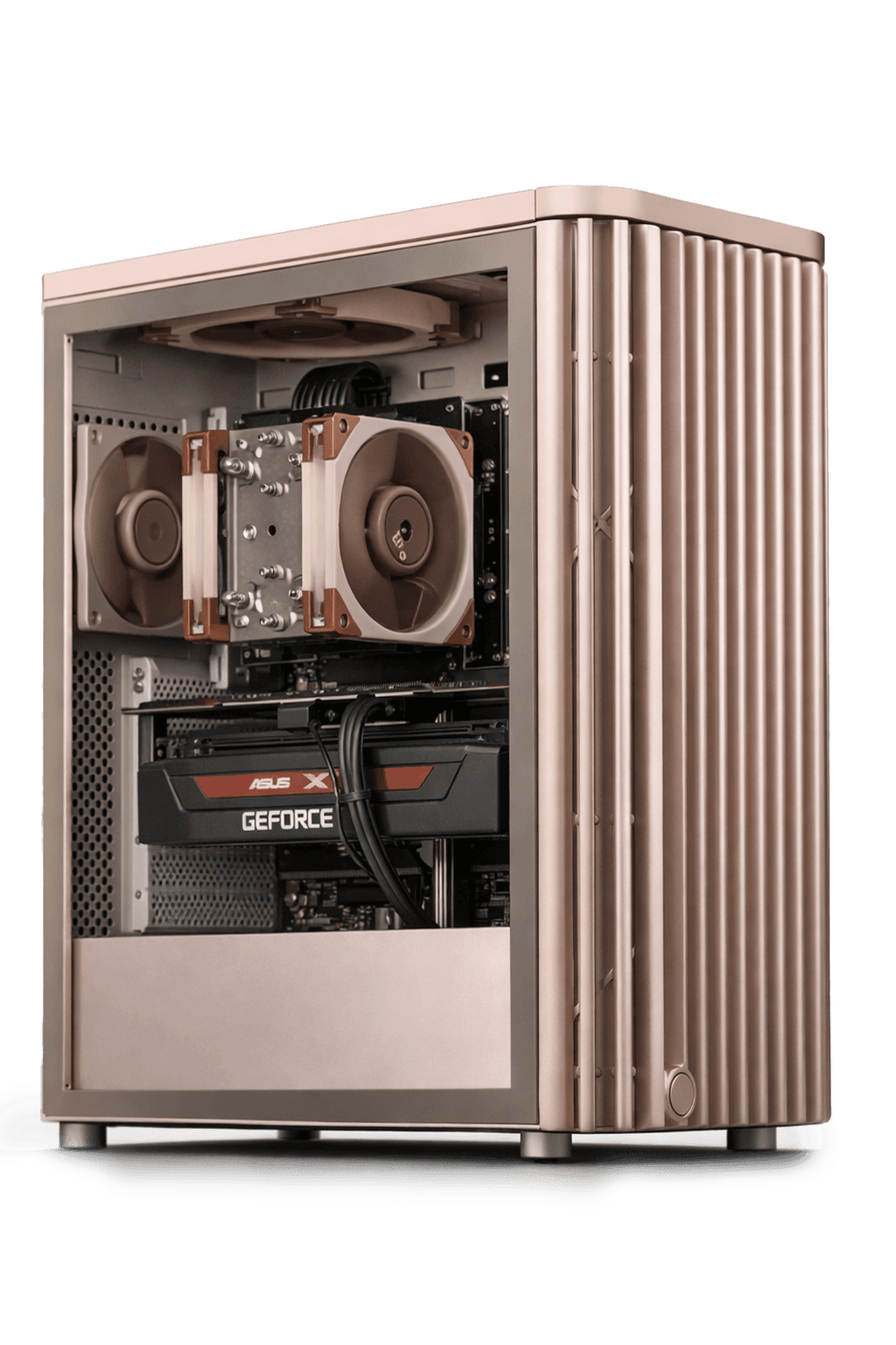 Wood Edition Workstation, AMD Ryzen 9 9950X3D, ASUS RTX 5080 Noctua OC, Gigabyte X870E Aero Wood, 64GB DDR5, 2TB Gen5 SSD – Buy Online