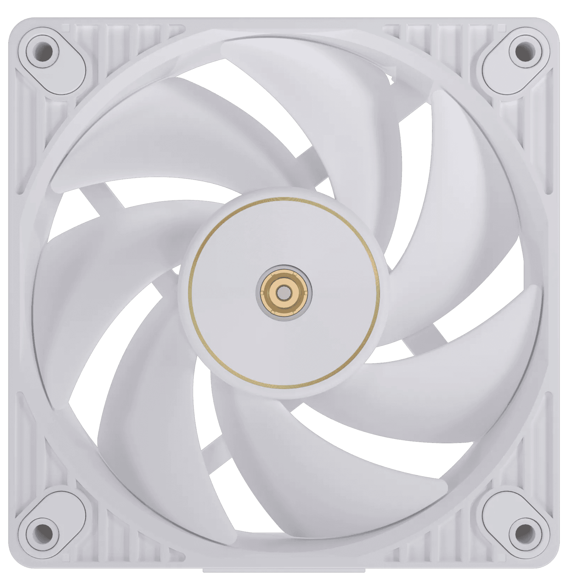 Asus ASUS ProArt PF120 120mm PWM Chassis Fan, 3150 RPM, High Static Pressure, Durable Low-Noise Cooling, Black | 90DA00M0-B09000 - Color: WHITE