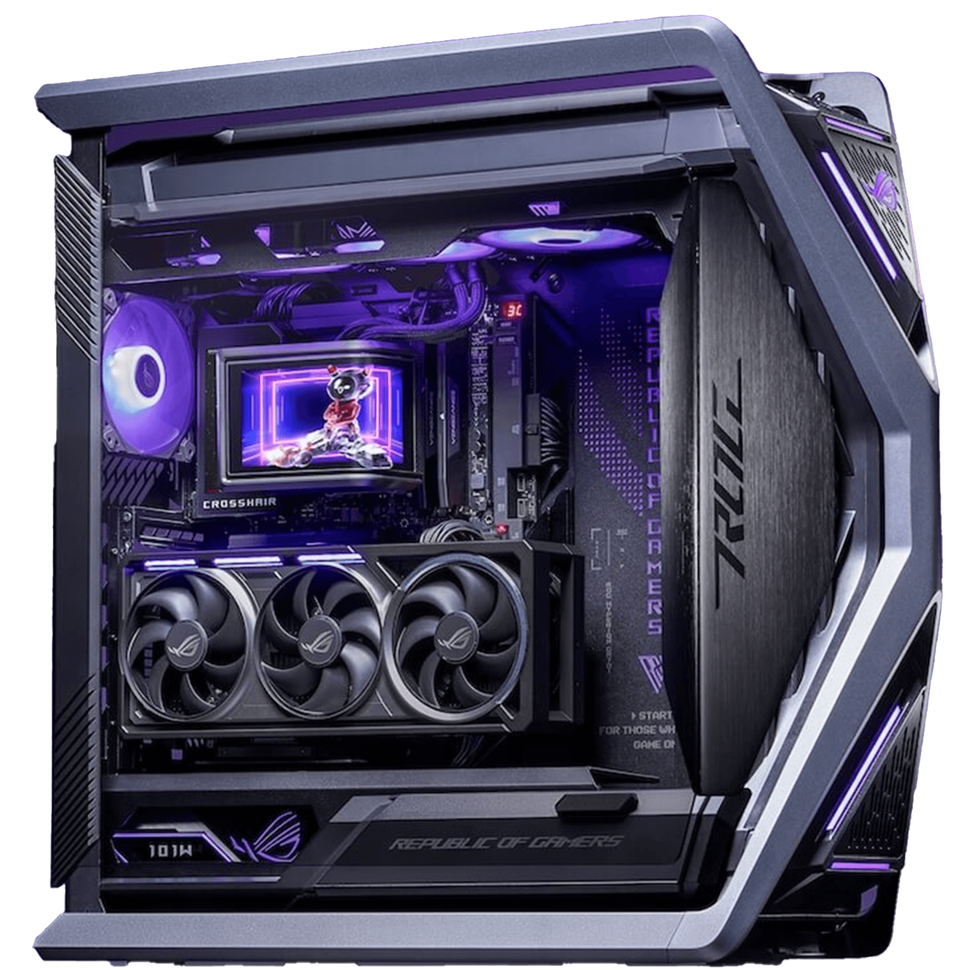 Flagship Enthusiast Build AMD Ryzen 9 9950X3D, X870E Crosshair Hero, RTX 5080 Astral, 2TB 9100 Pro, 1000W Platinum 3 PSU + W11 PRO – Buy Online