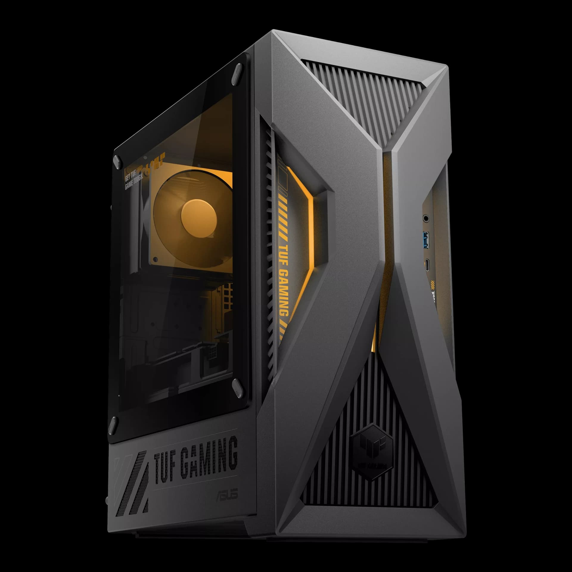 ASUS TUF Gaming T500 Desktop, Intel Core i5-13420H, 16GB DDR5 5600, 1TB Gen4 SSD, RTX 5060 DUAL 8GB, W11 H,. Kb & Mouse, Eclipse Gray | 90PF05H2-M00MX0 – Buy Online