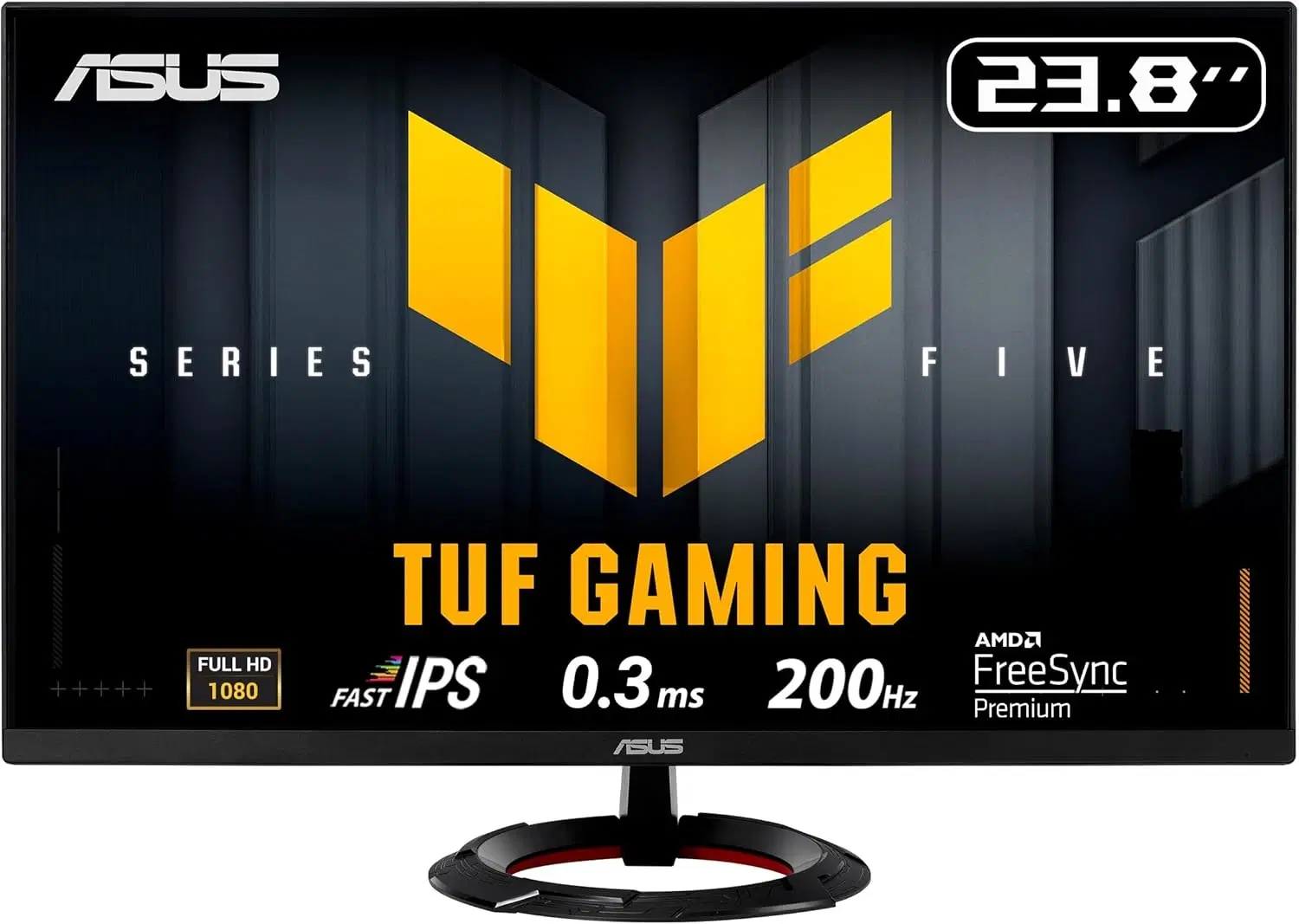 ASUS TUF Gaming VG249Q5R 24" Monitor, 200Hz Refresh Rate, 0.3ms Response Time, IPS Panel, Built-in Speakers, DP & Dual HDMI, VG5R Series | 90LM0BT0-B01E71 – Buy Online